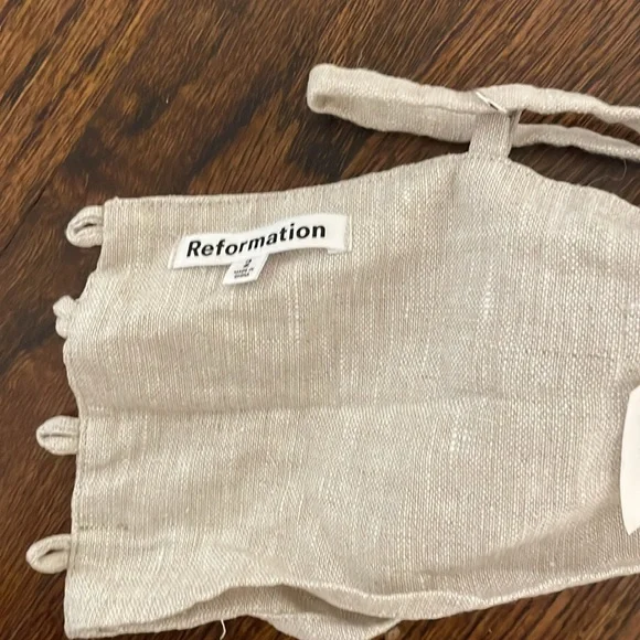 Reformation Cream Wide Leg Jumpsuit - Picture 8 of 10